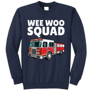 Funny Firefighter Art For Women Fire Truck Fireman Sweatshirt