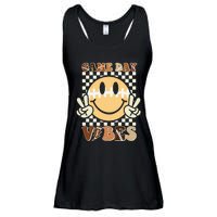 Funny Face American Football Game Day Vibes Sport Women Girl Ladies Essential Flowy Tank