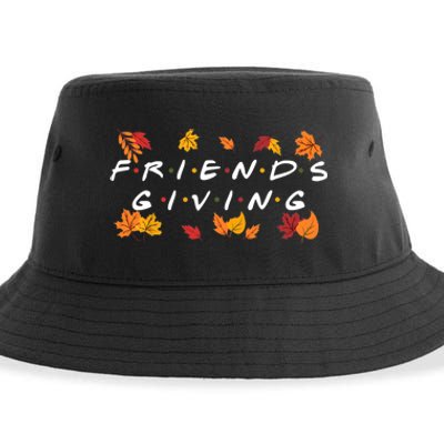 Friendsgiving Fall Autumn Friends & Family Thanksgiving Sustainable Bucket Hat