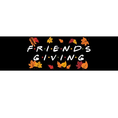 Friendsgiving Fall Autumn Friends & Family Thanksgiving Bumper Sticker