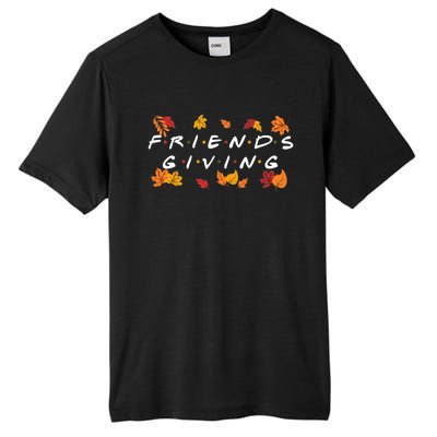 Friendsgiving Fall Autumn Friends & Family Thanksgiving Tall Fusion ChromaSoft Performance T-Shirt