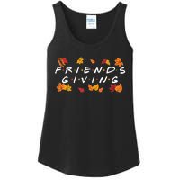 Friendsgiving Fall Autumn Friends & Family Thanksgiving Ladies Essential Tank