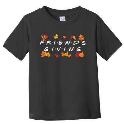 Friendsgiving Fall Autumn Friends & Family Thanksgiving Toddler T-Shirt