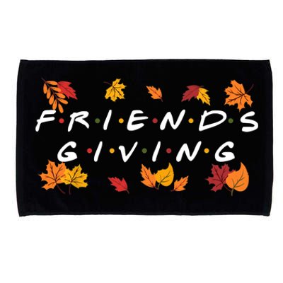 Friendsgiving Fall Autumn Friends & Family Thanksgiving Microfiber Hand Towel