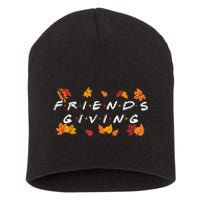 Friendsgiving Fall Autumn Friends & Family Thanksgiving Short Acrylic Beanie