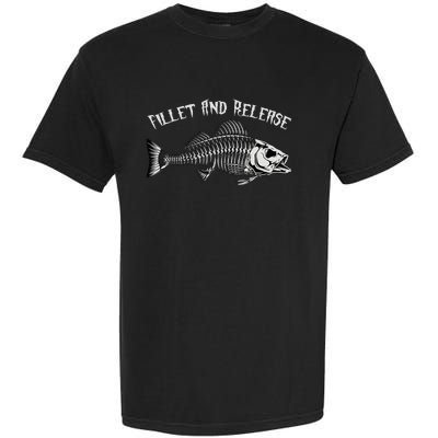 fishing fillet and release cool fisherman humor Garment-Dyed Heavyweight T-Shirt