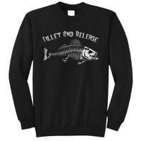 fishing fillet and release cool fisherman humor Sweatshirt