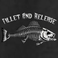 fishing fillet and release cool fisherman humor Adult Drive Performance Visor
