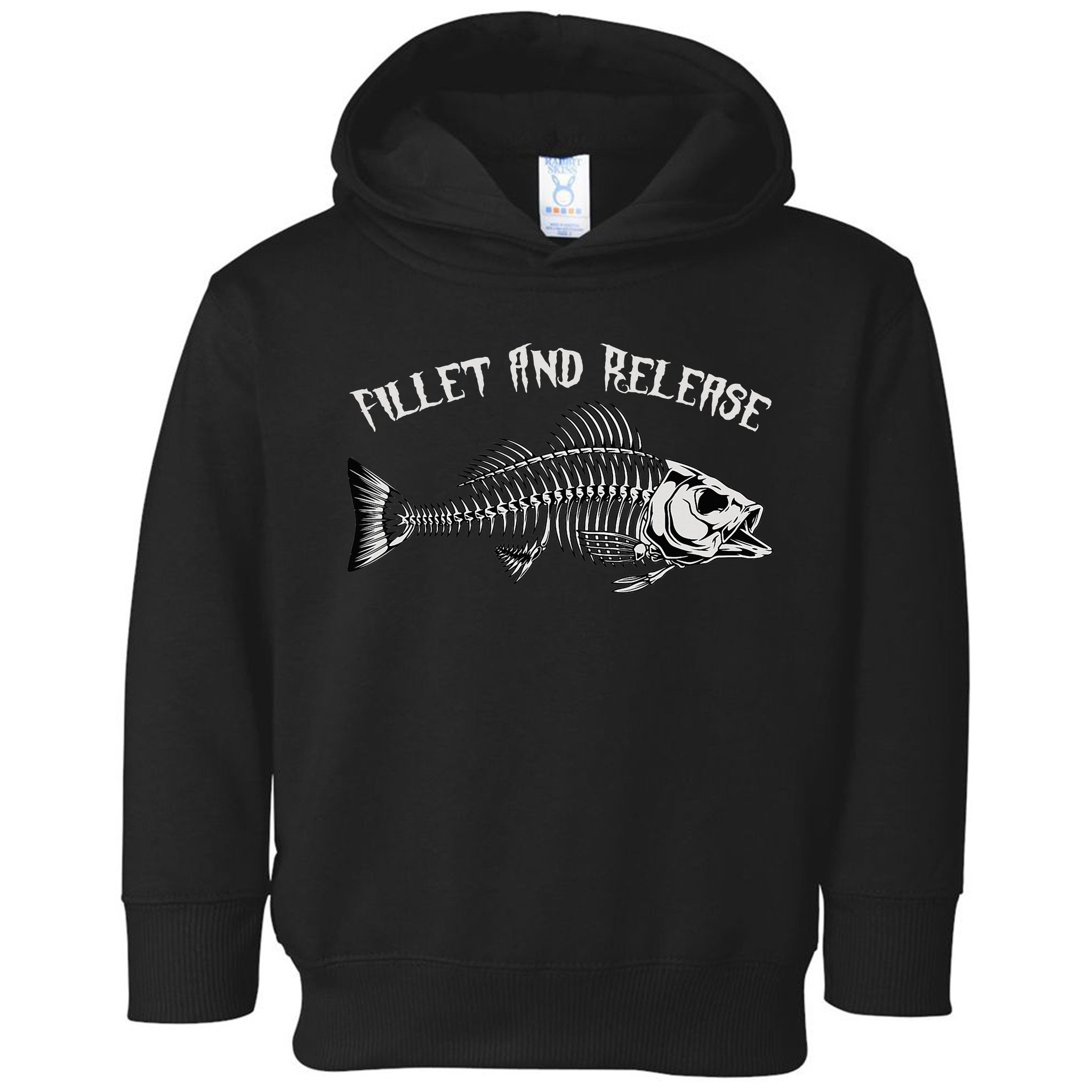 fishing fillet and release cool fisherman humor Toddler Hoodie