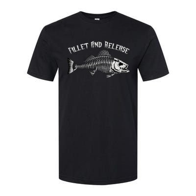 fishing fillet and release cool fisherman humor Softstyle CVC T-Shirt