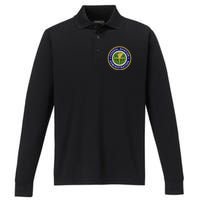 FAA Federal Aviation Administration Performance Long Sleeve Polo