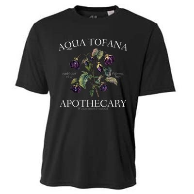 Funny Feminist Aqua Tofana Apothecary Vintage Cooling Performance Crew T-Shirt