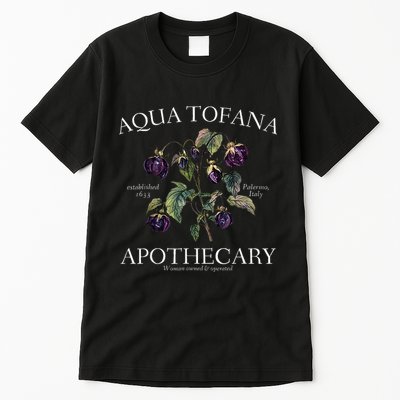 Funny Feminist Aqua Tofana Apothecary Vintage Tall T-Shirt