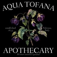 Funny Feminist Aqua Tofana Apothecary Vintage Bag