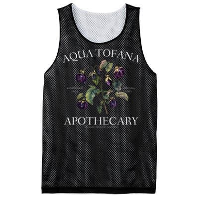 Funny Feminist Aqua Tofana Apothecary Vintage Mesh Reversible Basketball Jersey Tank