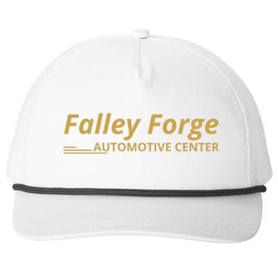 Falley Forge Auyomotive Center Snapback Five-Panel Rope Hat