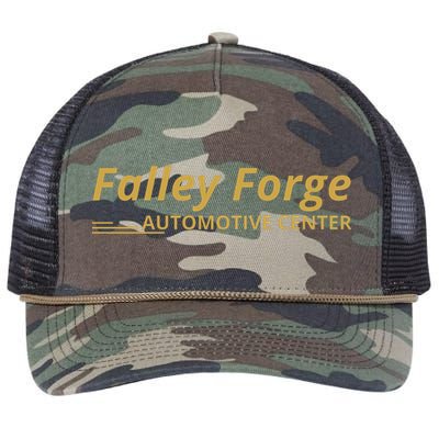 Falley Forge Auyomotive Center Retro Rope Trucker Hat Cap