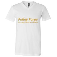 Falley Forge Auyomotive Center V-Neck T-Shirt