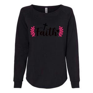 Faith Womens California Wash Sweatshirt