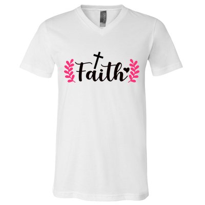 Faith V-Neck T-Shirt