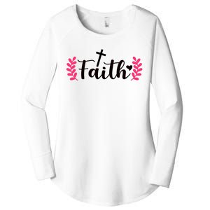 Faith Women's Perfect Tri Tunic Long Sleeve Shirt