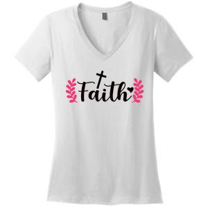 Faith Women's V-Neck T-Shirt