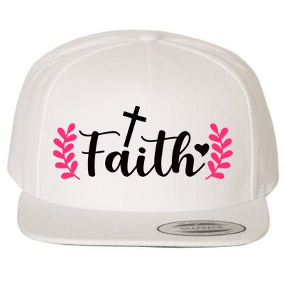 Faith Wool Snapback Cap