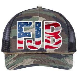 FJB Flag Apparel Retro Rope Trucker Hat Cap