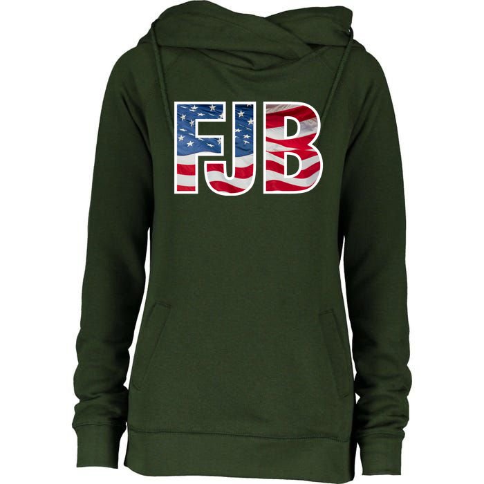 FJB Flag Apparel Womens Funnel Neck Pullover Hood