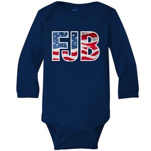 FJB Flag Apparel Baby Long Sleeve Bodysuit