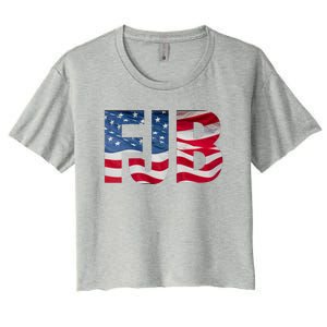 FJB Flag Apparel Women's Crop Top Tee