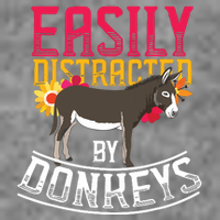 Funny Farm Animal Lover Gift Donkey Toddler Hoodie