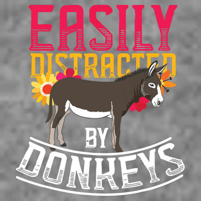 Funny Farm Animal Lover Gift Donkey Toddler Hoodie