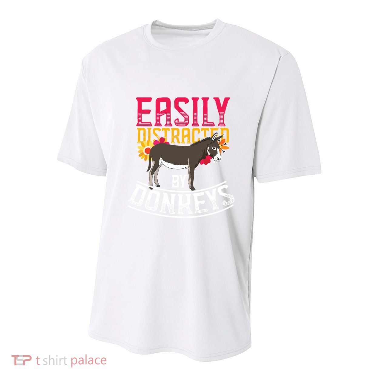 Funny Farm Animal Lover Gift Donkey Youth Performance Sprint T-Shirt