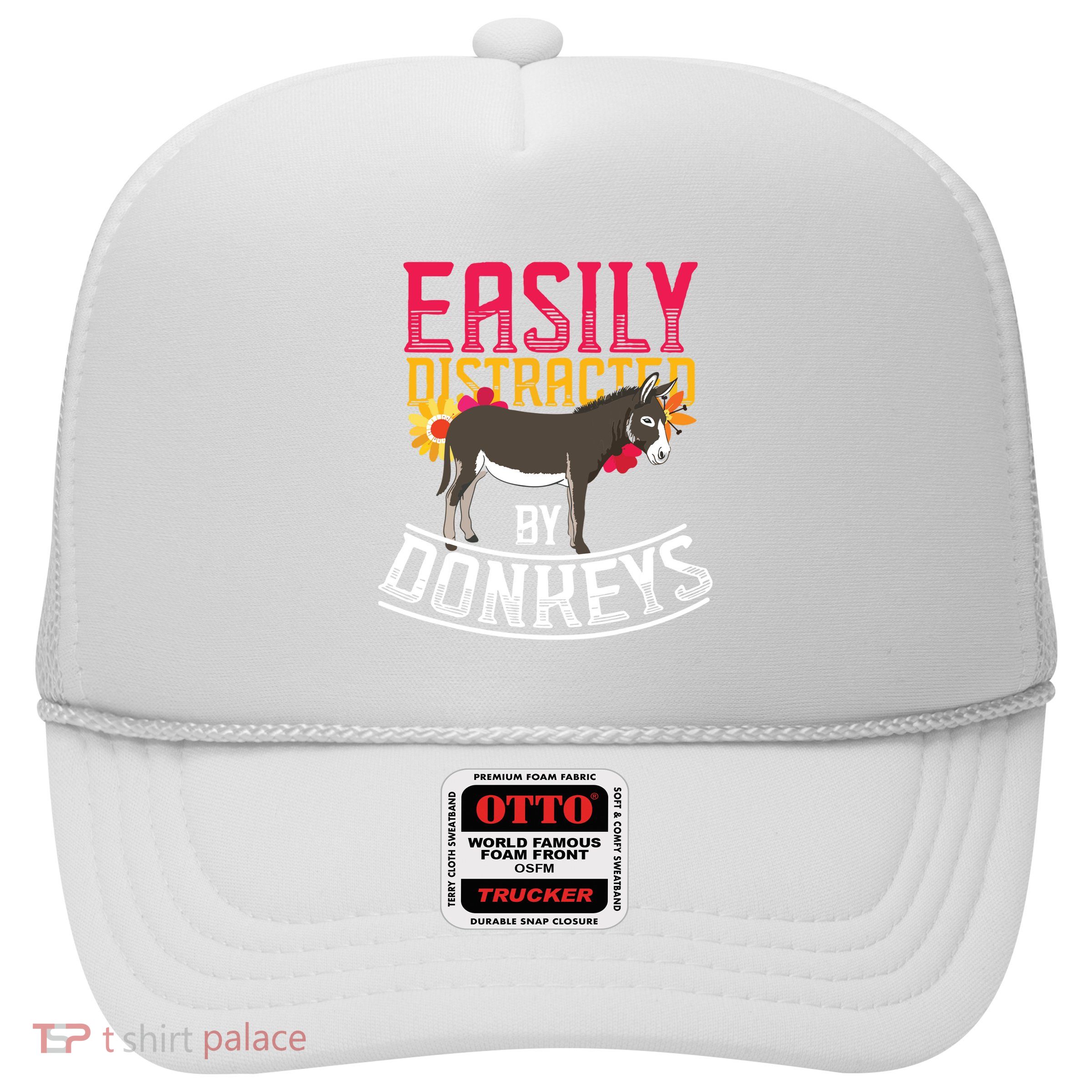 Funny Farm Animal Lover Gift Donkey Trucker Hat