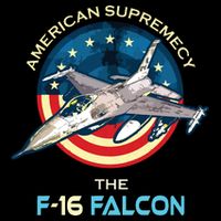 F16 Falcon American Patriotic Fighter Jet 4th Of July Flag Long Sleeve Shirt