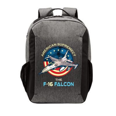 F16 Falcon American Patriotic Fighter Jet 4th Of July Flag Vector Backpack