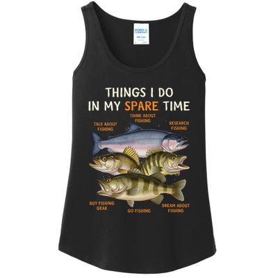 Funny Fishing Apparel | Bass Lovers Ladies Essential Tank