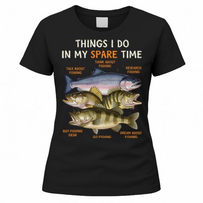 Funny Fishing Apparel | Bass Lovers Women's T-Shirt