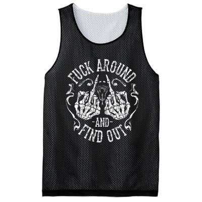 Funny Fuck Around And Find Out F Around And Find Out Mesh Reversible Basketball Jersey Tank