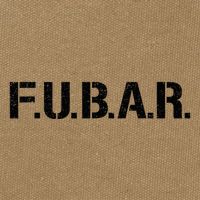 Fubar F.U.B.A.R. Acronym Cotton Canvas Backpack