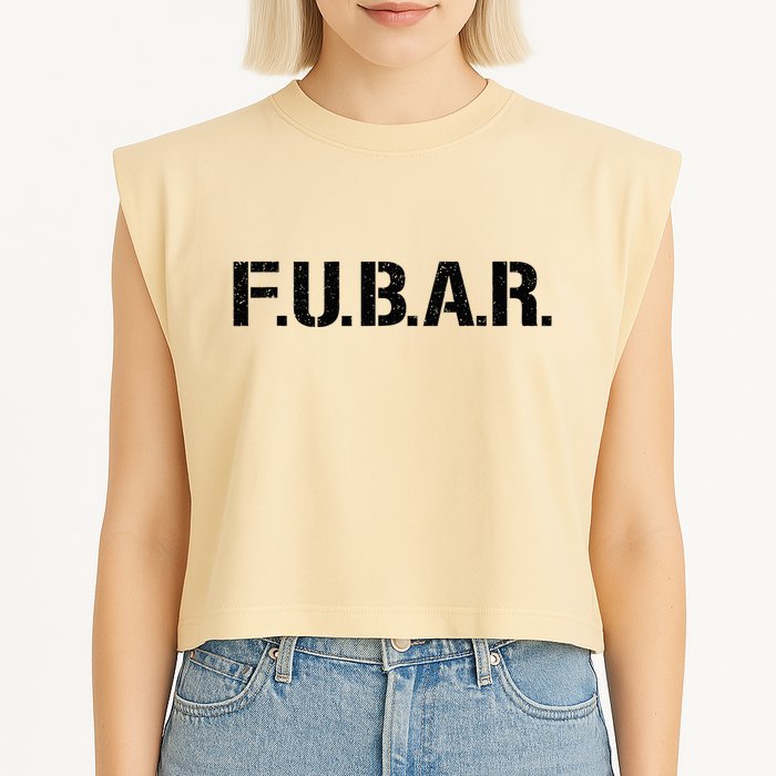 Fubar F.U.B.A.R. Acronym Garment-Dyed Women's Muscle Tee
