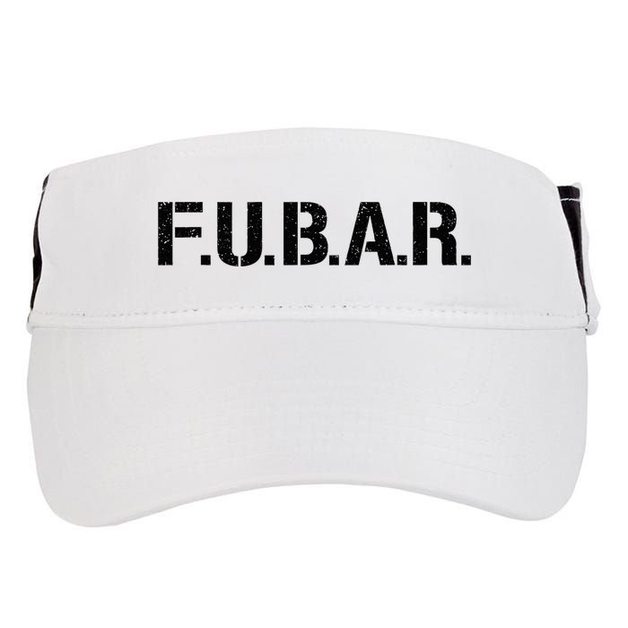 Fubar F.U.B.A.R. Acronym Adult Drive Performance Visor