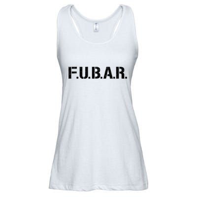 Fubar F.U.B.A.R. Acronym Ladies Essential Flowy Tank