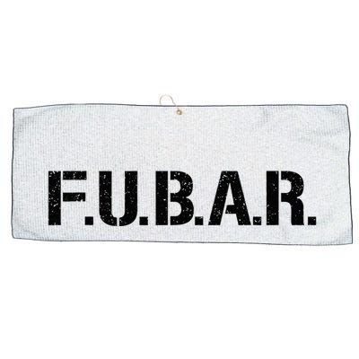 Fubar F.U.B.A.R. Acronym Large Microfiber Waffle Golf Towel