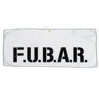 Fubar F.U.B.A.R. Acronym Large Microfiber Waffle Golf Towel