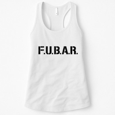 Fubar F.U.B.A.R. Acronym Womens Tank Top