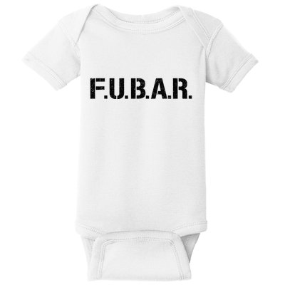 Fubar F.U.B.A.R. Acronym Baby Bodysuit