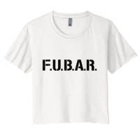Fubar F.U.B.A.R. Acronym Crop Top