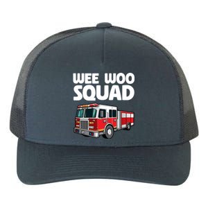 Funny Firefighter Art Fire Truck Fire Gift Yupoong Adult 5-Panel Trucker Hat